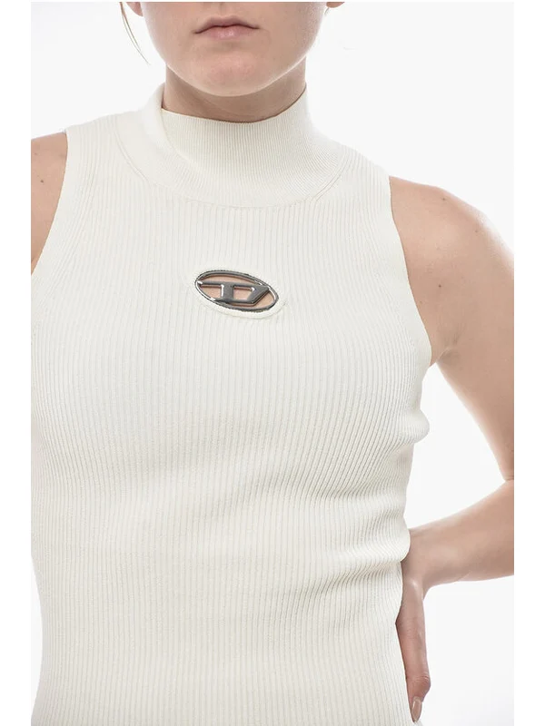 Diesel White Mini Dress - Image 3