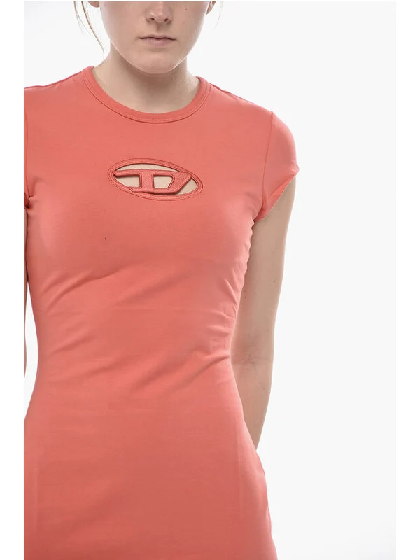 Diesel Orange Mini Dress - Image 3