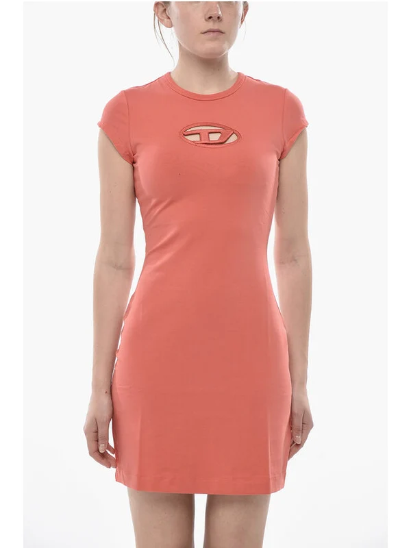Diesel Orange Mini Dress - Image 4
