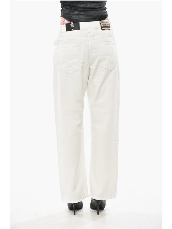 Diesel White Denim Pants - Image 2