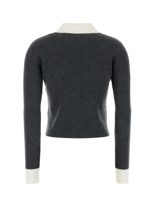 Self-Portrait Grey Cardigans - Image 2