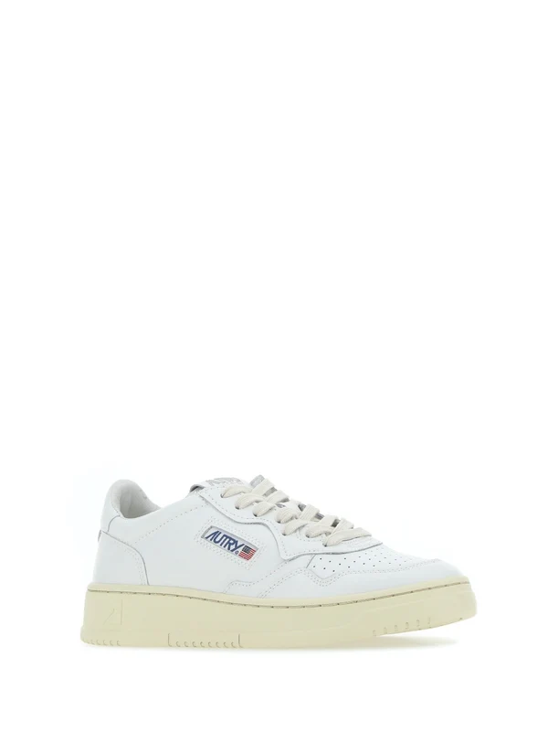 Autry White Low Top Sneakers - Image 2