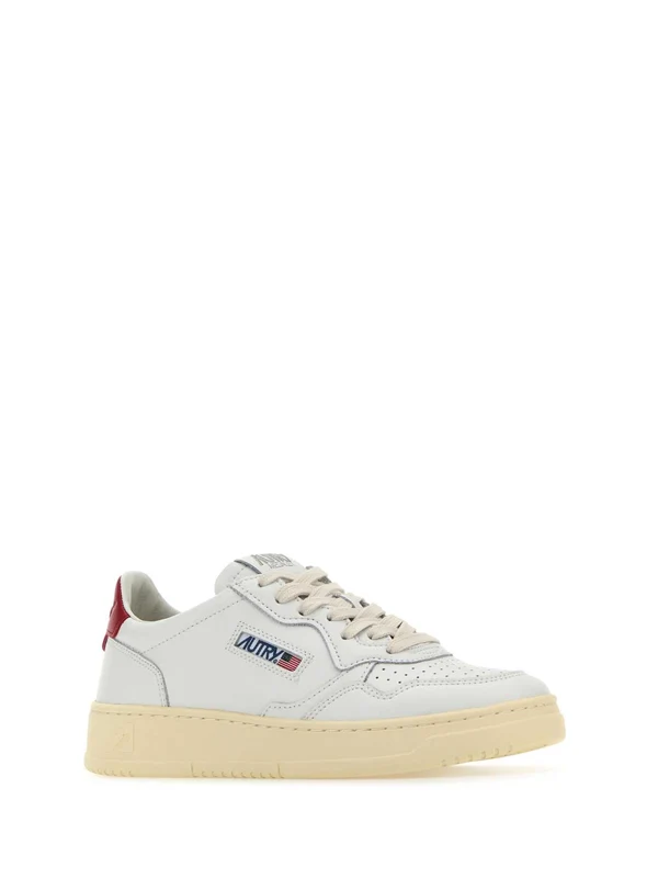 Autry White Low Top Sneakers - Image 2