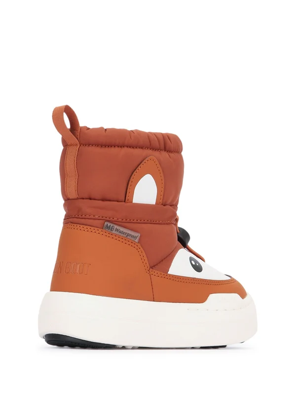 Moon Boot Orange Ankle Boots - Image 3