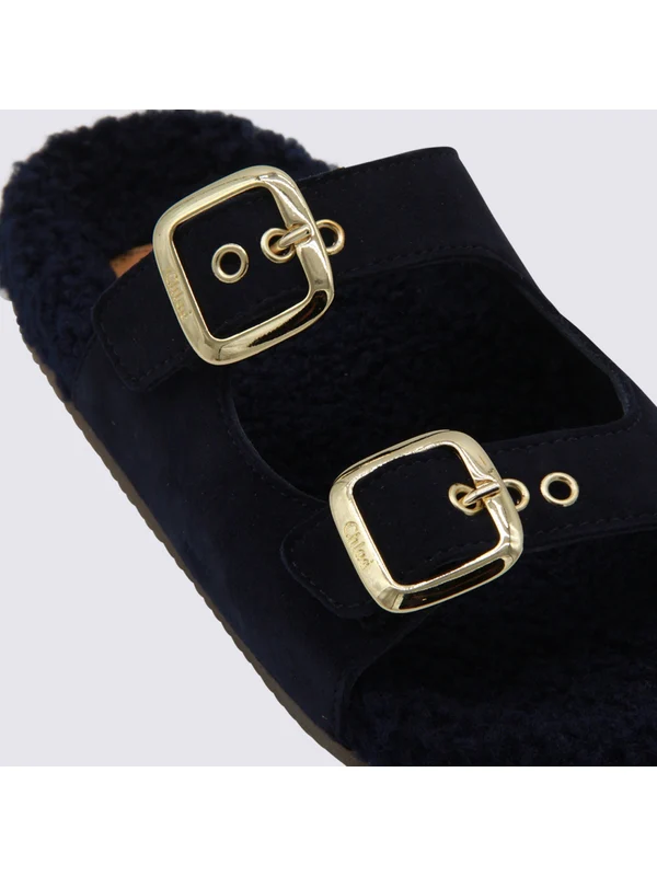 Chloe Black Sandals - Image 4