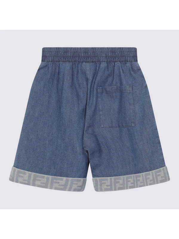 Fendi Blue Shorts - Image 2