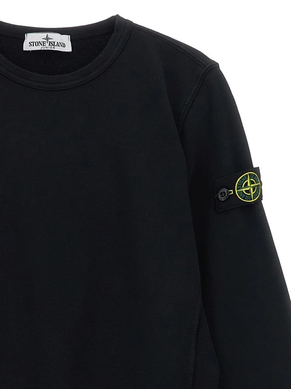 Stone Island Black Sweatshirts - Image 3