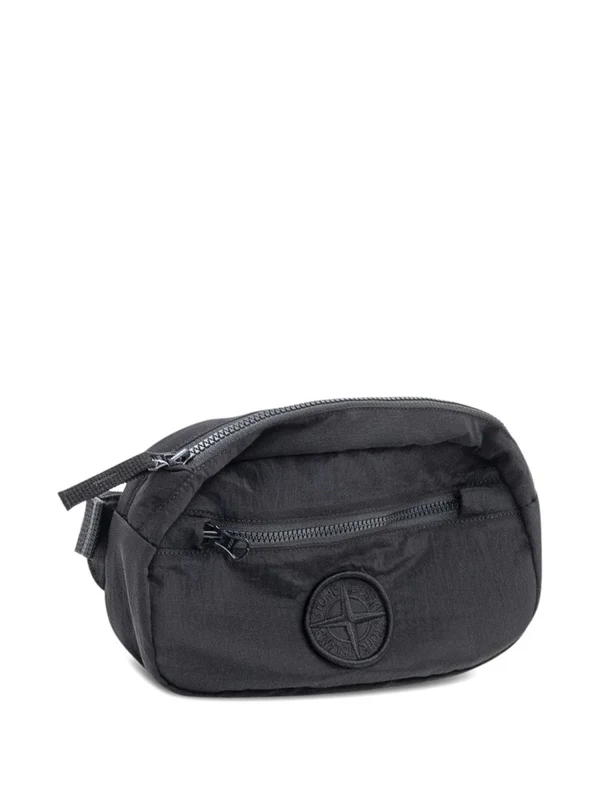 Stone Island Black Belt Bags - Image 2