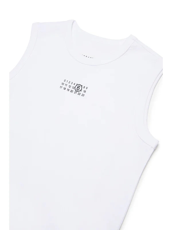 Mm6 Maison Margiela White Sleeveless - Image 3