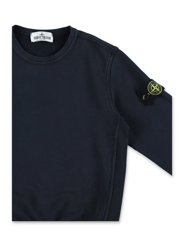Stone Island Blue Sweatshirts - Image 3