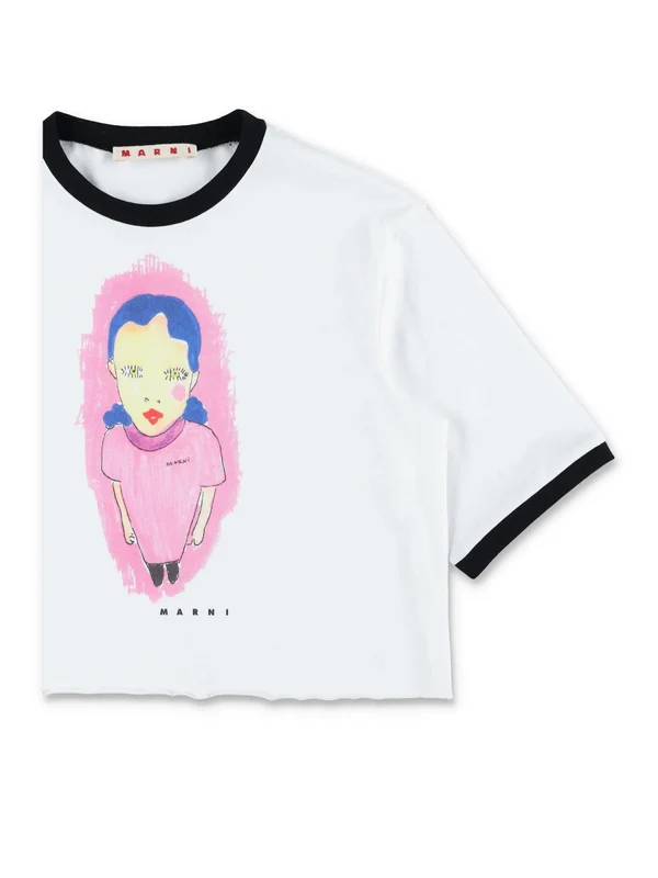 Marni White Half Sleeve - Image 3