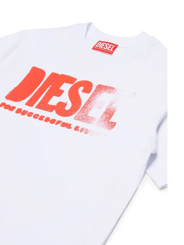 Diesel White Half Sleeve - Image 3