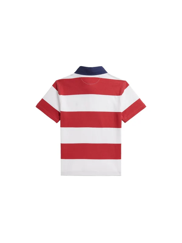 Polo Ralph Lauren Red White Polo Shirts - Image 2