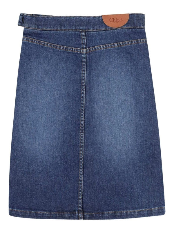 Chloe Blue Skirts - Image 2