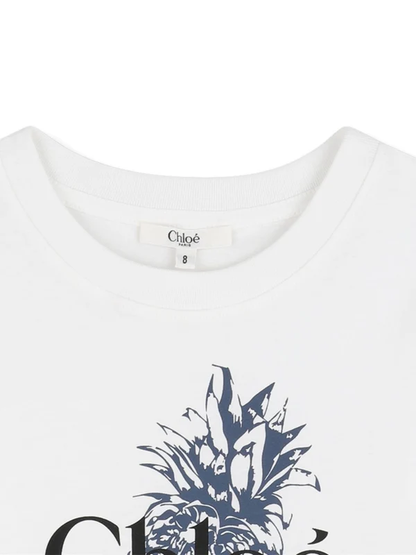 Chloe White Half Sleeve - Image 2