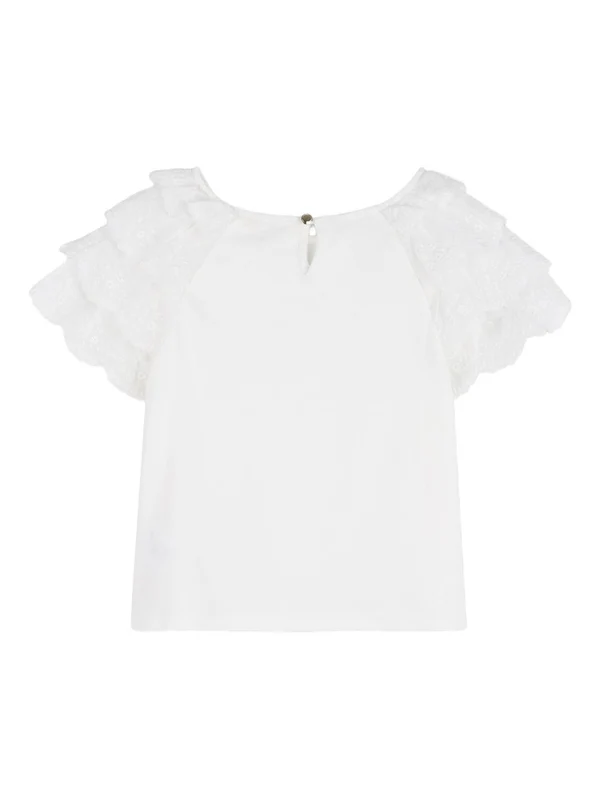 Chloe White Half Sleeve - Image 2