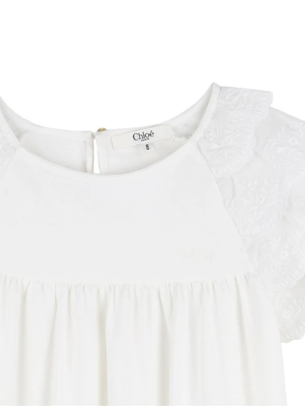 Chloe White Dress - Image 3