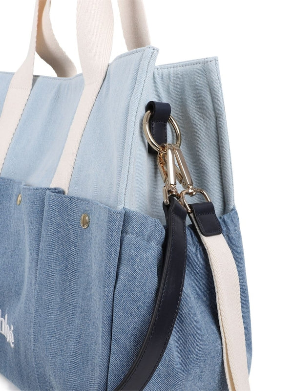 Chloe Blue Tote Bags - Image 5