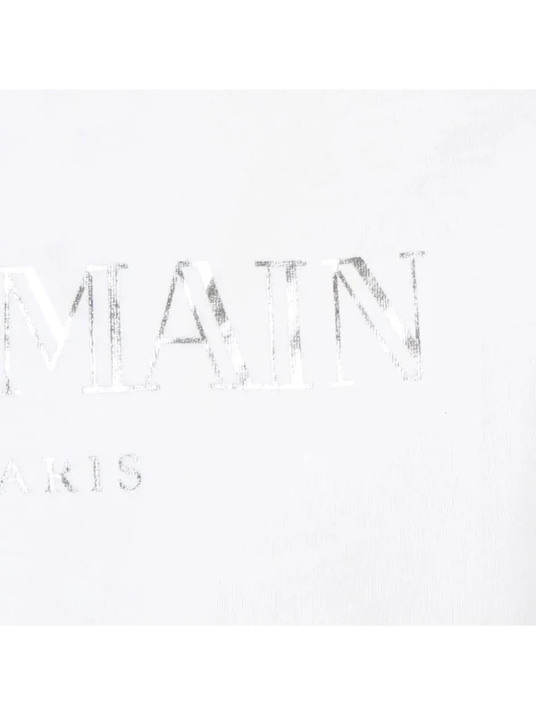 Balmain White Half Sleeve - Image 3