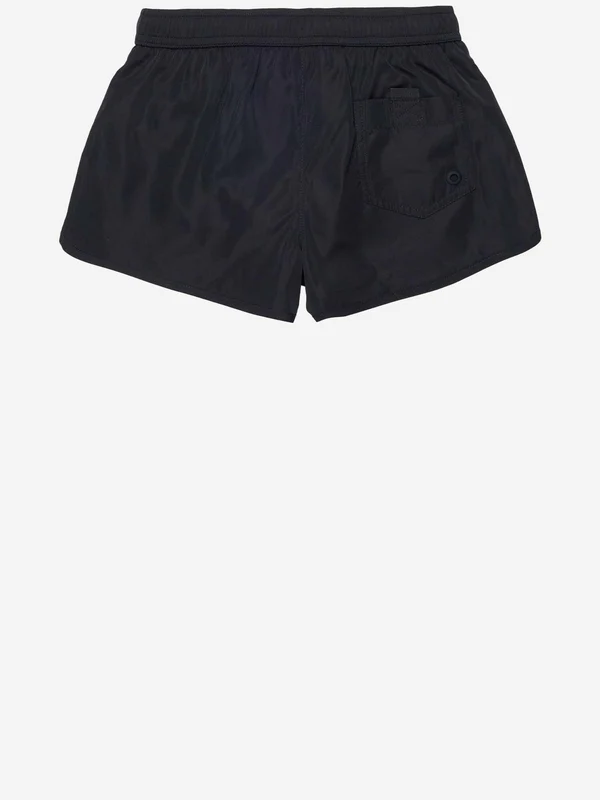 Diesel Black Swim Shorts - Image 2