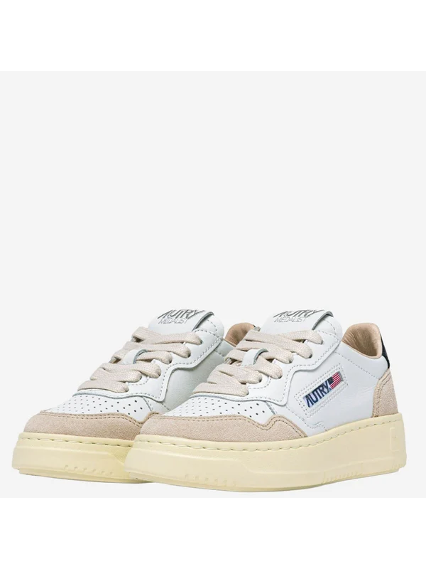 Autry Beige Low Top Sneakers - Image 3