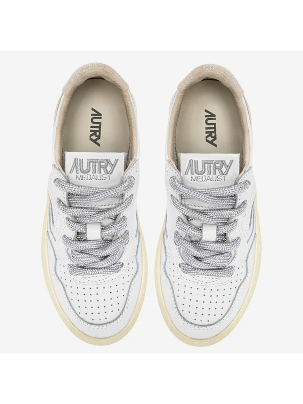 Autry White Low Top Sneakers - Image 2