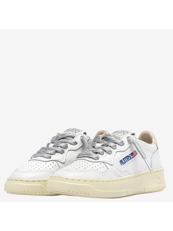Autry White Low Top Sneakers - Image 3