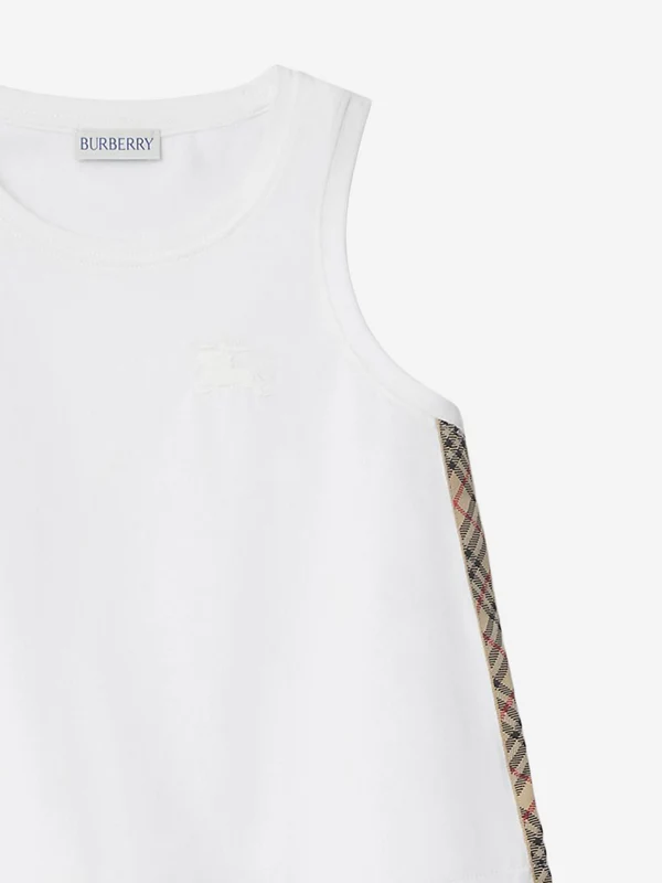 Burberry White Sleeveless - Image 3