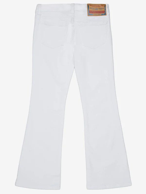 Diesel White Denim Pants - Image 2