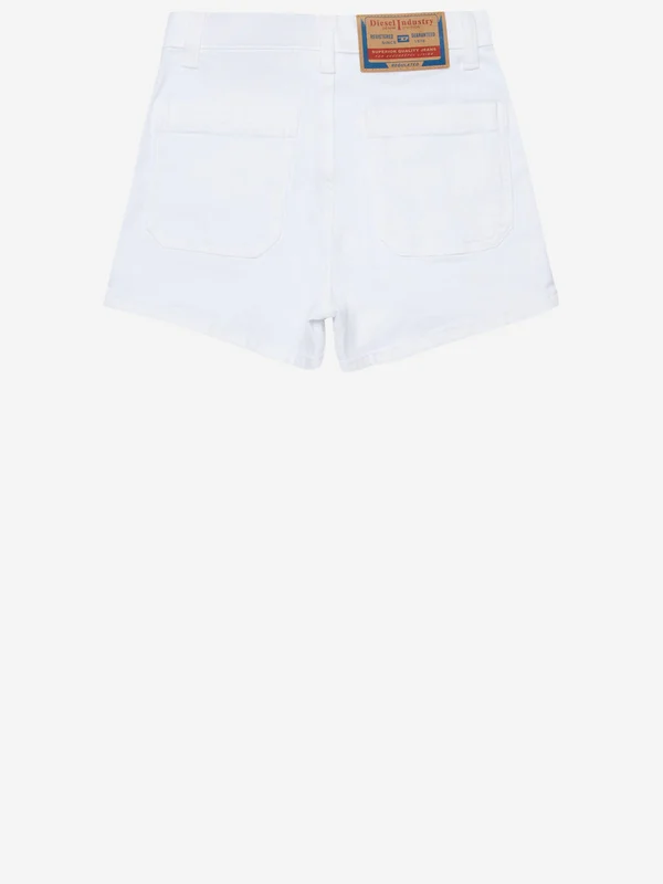 Diesel White Shorts - Image 2