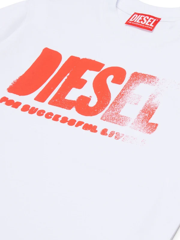 Diesel White Half Sleeve - Image 3