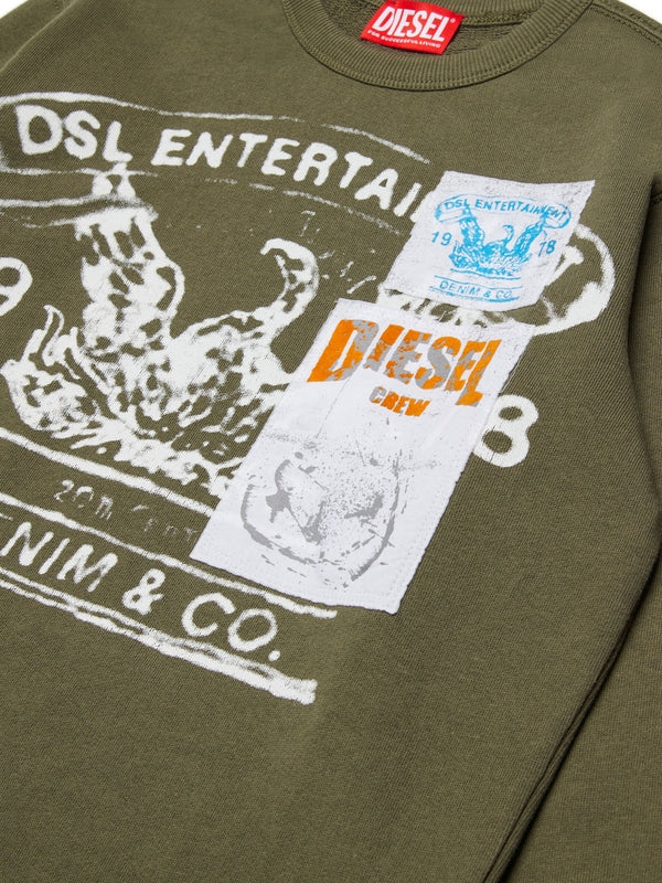 Diesel Green Long Sleeve - Image 3