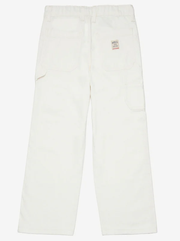 Diesel White Denim Pants - Image 2