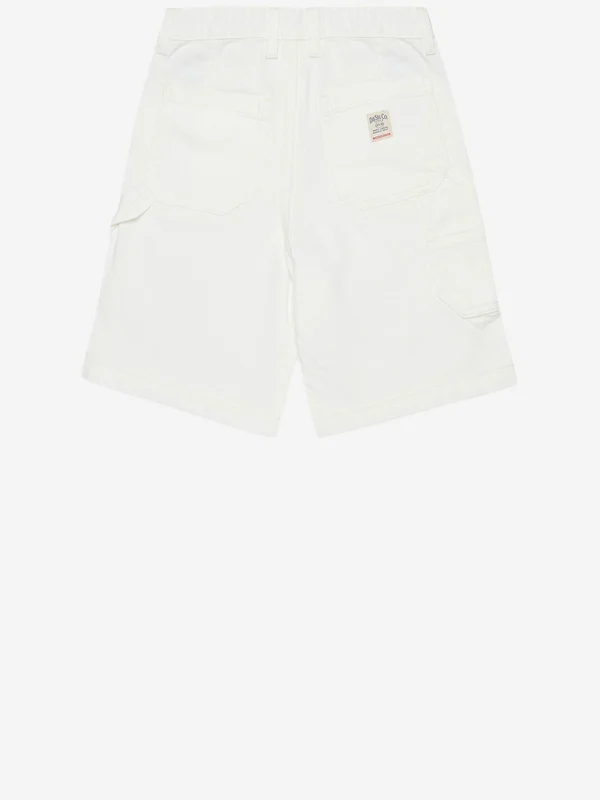 Diesel White Shorts - Image 2