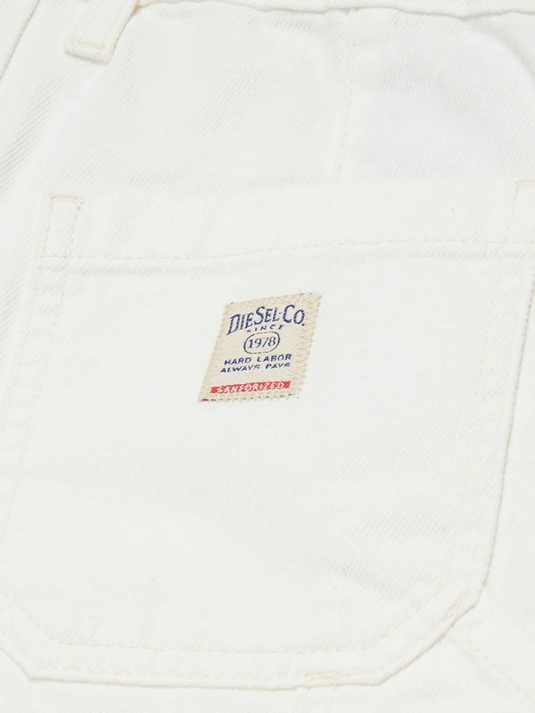Diesel White Shorts - Image 3