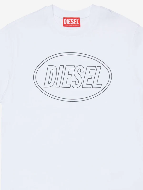 Diesel White Half Sleeve - Image 3