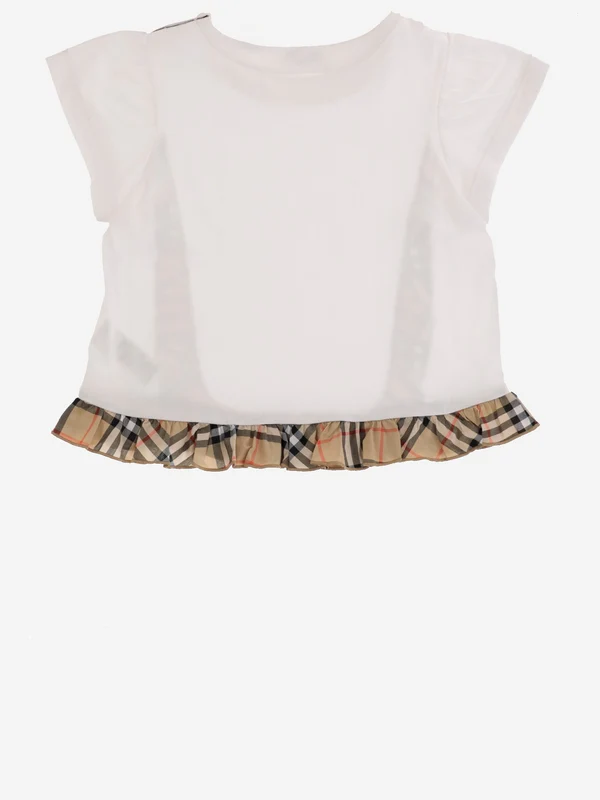 Burberry White Half Sleeve - Image 2