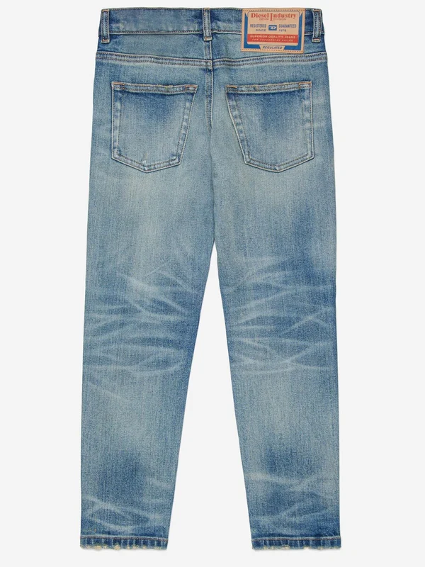 Diesel Blue Denim Pants - Image 2