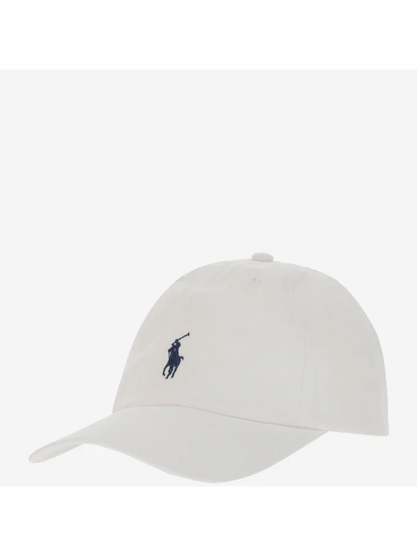 Polo Ralph Lauren White Cap - Image 2