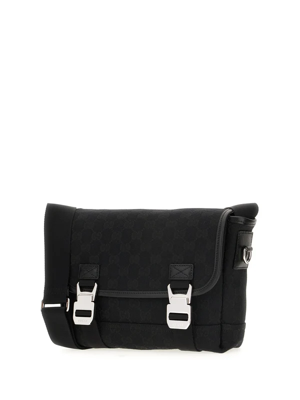 Gucci Black Cross Bags - Image 2