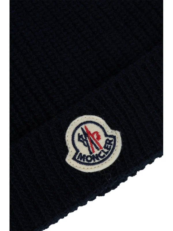 Moncler Navy Beanies - Image 3