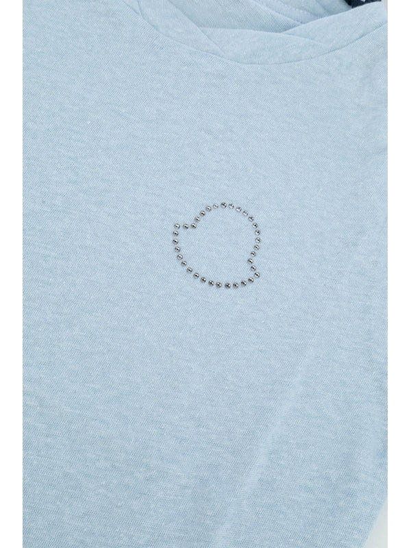 Moncler Blue Half Sleeve - Image 3