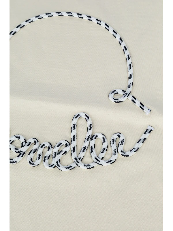 Moncler White Half Sleeve - Image 3