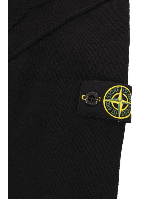 Stone Island Black Cardigans - Image 3