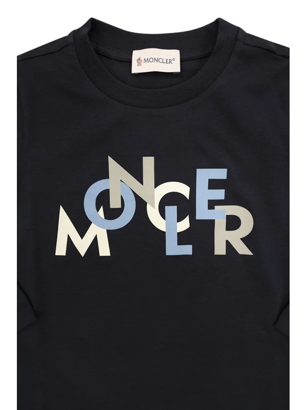 Moncler Navy Long Sleeve - Image 3