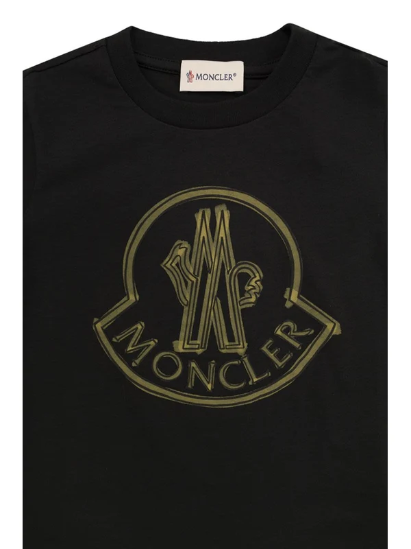 Moncler Black Half Sleeve - Image 3