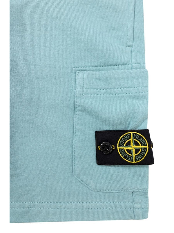Stone Island Blue Shorts - Image 3