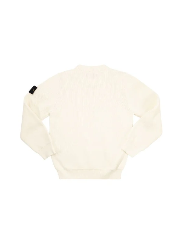 Stone Island White Knitted - Image 2