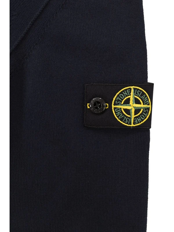 Stone Island Navy Knitted - Image 3