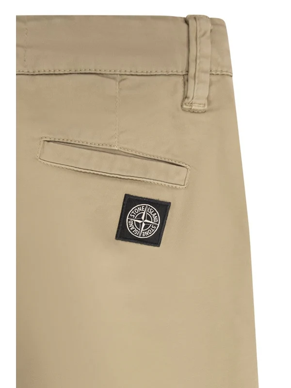 Stone Island Beige Trousers - Image 3